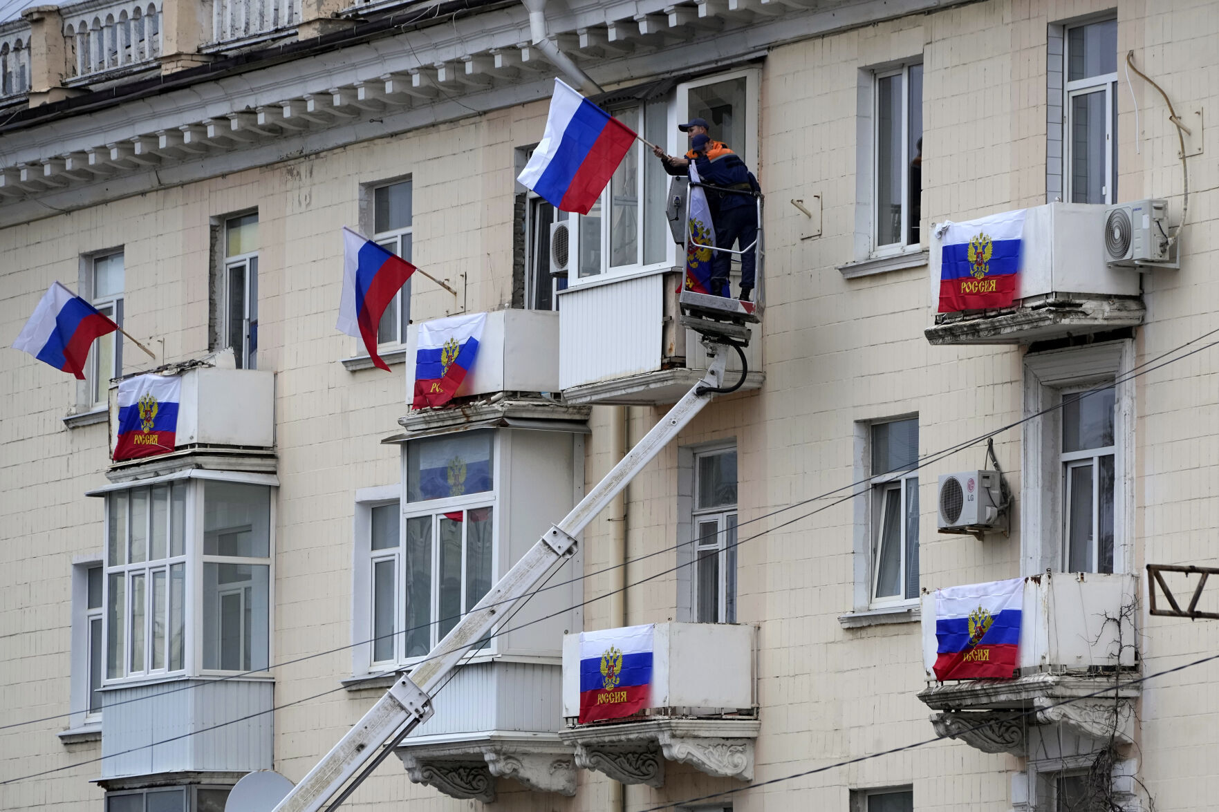 APTOPIX Russia Ukraine